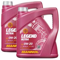 MANNOL LEGEND ULTRA 0W-20, 2x5 Liter