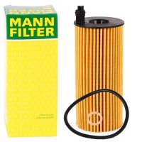 MANN-FILTER Ölfilter + Original BMW 0W-30 Twin Power Turbo Longlife-04, 5 Liter