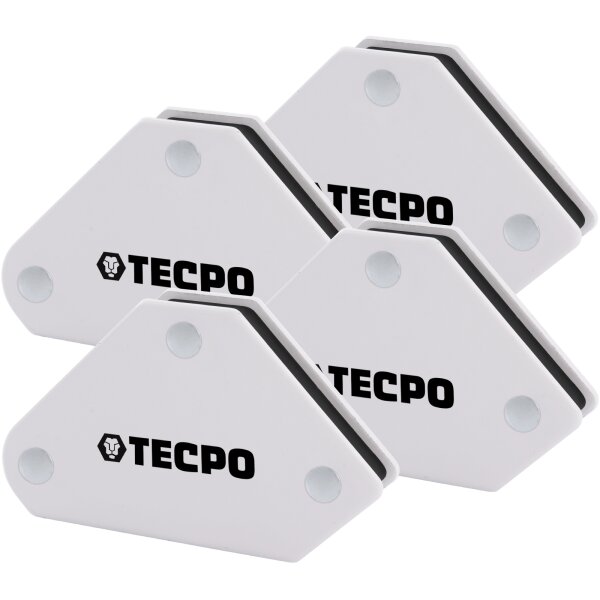 4x TECPO Magnet Schweißwinkel 4 kg 9 lbs Magnetwinkel