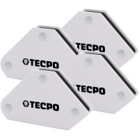 4x TECPO Magnet Schweißwinkel 4 kg 9 lbs Magnetwinkel