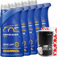 FEBI BILSTEIN Ölfilter + Schraube + MANNOL Defender...