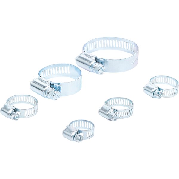 BGS Schlauchklemmen-Sortiment | Ø 4 - 45 mm | 6-tlg.