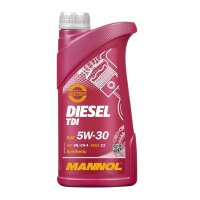 FEBI BILSTEIN Ölfilter + MANNOL Diesel TDI 5W-30 Motoröl, 6 Liter