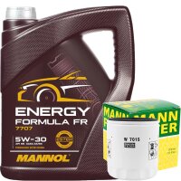 MANN-FILTER Ölfilter + MANNOL Energy Formula FR...