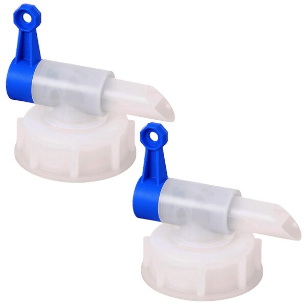 2x Mannol DIN61 Dispensing Tap for 20L Drum