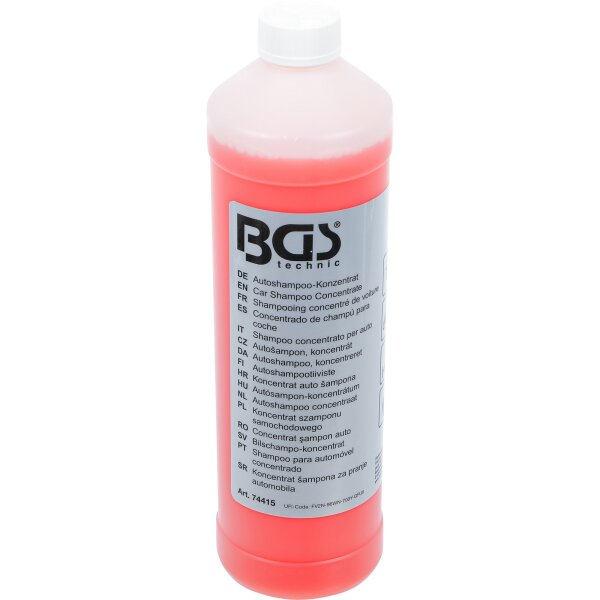 BGS Autoshampoo-Konzentrat | rot | 1000 ml