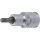 BGS Bit-Einsatz | Antrieb Innenvierkant 12,5 mm (1/2") | Innenvielzahn (für XZN) M6