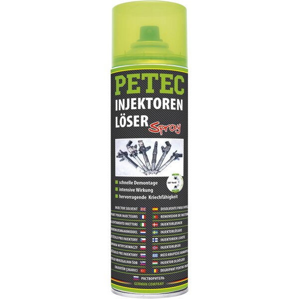 PETEC Injektorenlöser Spray, 500 ml