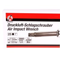 BGS DIY Druckluft-Schlagschrauber, 25 (1), 2200 Nm