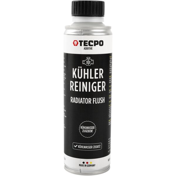 TECPO Kühlerreiniger Kühlwasser Zusatz Kühlsystem Reiniger, 300 ml