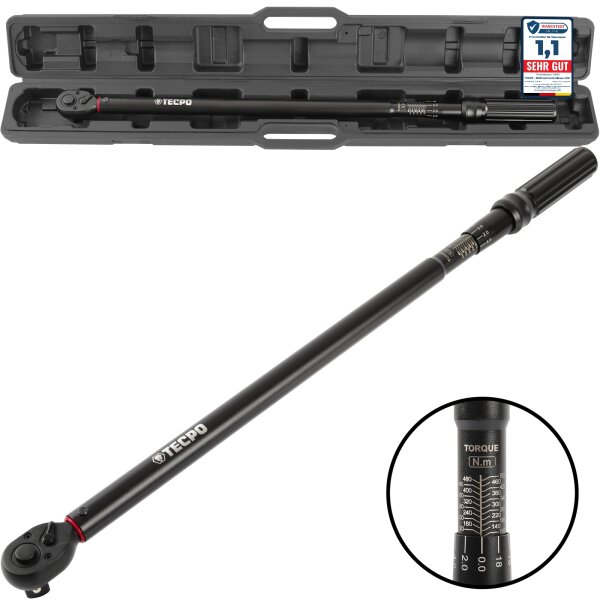 TECPO Drehmomentschlüssel 3/4 - 100-500 Nm