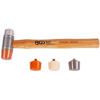 BGS Wechselkopf-Hammer | Hickory-Stiel | Ø 35 mm