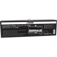 TECPO Steckschlüsselsatz, 24-tlg., 1/4+1/2", zöllig
