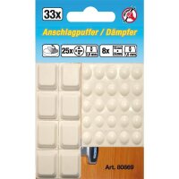 BGS DIY Anschlagpuffer-Set, 33-tlg.