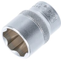 BGS Steckschlüssel-Einsatz "Super Lock", 12,5 (1/2), 22 mm