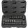 TECPO Steckschlüssel-Satz T-Profil (für Torx) und E-Torx, 25-teilig