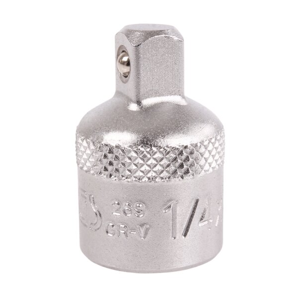 BGS Steckschlüssel-Adapter | Innenvierkant 10mm (3/8") - Außenvierkant 6,3mm (1/4")