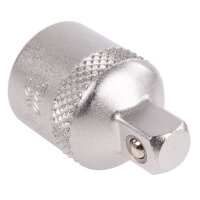 BGS Steckschlüssel-Adapter | Innenvierkant 10mm (3/8") - Außenvierkant 6,3mm (1/4")