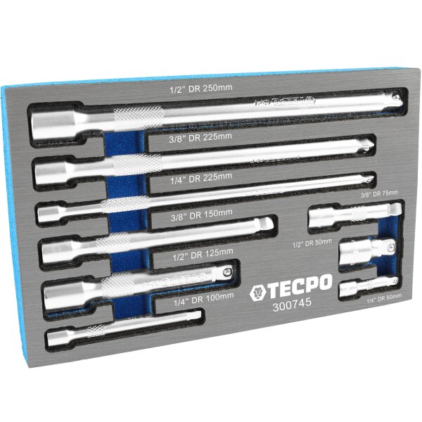 TECPO Kipp-Verlängerung Satz 9-tlg.