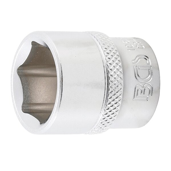 BGS Steckschlüssel-Einsatz Sechskant | Antrieb Innenvierkant 10mm (3/8") | SW 18mm