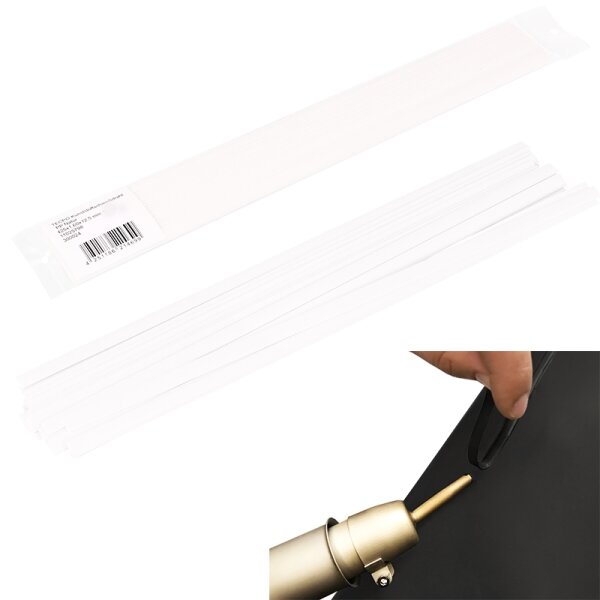 TECPO Kunststoffschweißdraht PP, weiss, 425x1.60x12.5 mm, 17-teilig