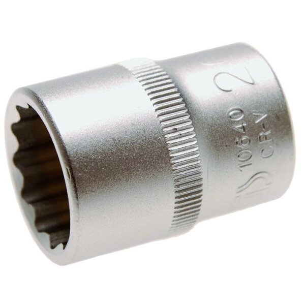 BGS Steckschlüssel-Einsatz 12-kant, 12,5 (1/2), 20 mm