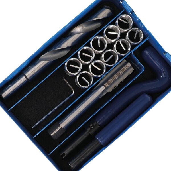 BGS Gewinde-Reparatursatz | M14 x 1,5 | 14-tlg.