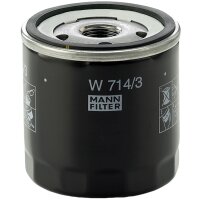 MANN-FILTER W714/3 Ölfilter
