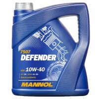 MANNOL Defender 10W-40 Motoröl API SL/CF, 4 Liter