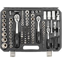 TECPO Steckschlüssel-Satz 192-tlg. – 1/4", 3/8", 1/2" Antrieb