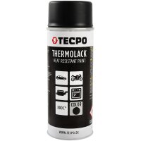 TECPO Thermolack Auspufflack Ofenlack 800°C schwarz...