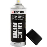 TECPO Thermolack Auspufflack Ofenlack 800°C schwarz 400 ml