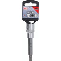BGS Bit-Einsatz | Länge 100 mm | Antrieb Innenvierkant 12,5 mm (1/2") | Innenvielzahn (für XZN) M9