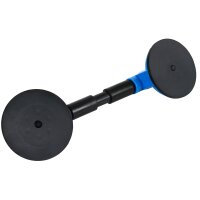 BGS Gummi-Doppelsauger | ABS | mit flexiblen Köpfen | Ø 120mm | 390mm