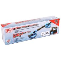 BGS Gummi-Doppelsauger | ABS | mit flexiblen Köpfen | Ø 120mm | 390mm