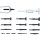 BGS DIY Grundloch-Innenlager-Abzieher-Satz | 16-tlg.