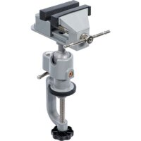 BGS DIY Tisch-Schraubstock | schwenkbar | Backen 70 mm