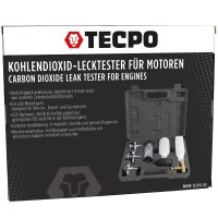 TECPO Kohlendioxid Lecksucher / Lecktester für Motoren