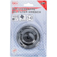 BGS Ölfilterschlüssel | 14-kant | Ø 76 mm | für VW, Porsche, Mercedes-Benz, BMW, Audi, Opel