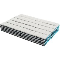 TECPO Klebegewichte 1200-teilig Auswucht Gewichte, 5g