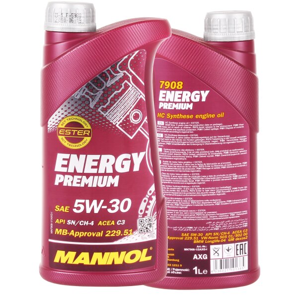 MANNOL Energy Premium 5W-30, 1 Liter