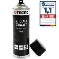 TECPO Autolack schwarz glänzend 500 ml