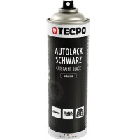 TECPO Autolack schwarz glänzend 500 ml