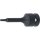 BGS Kraft-Bit-Einsatz | Länge 75 mm | Antrieb Innenvierkant 12,5 mm (1/2") | Innenvielzahn (für XZN) M4