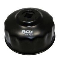 BGS Ölfilterschlüssel | 15-kant | Ø 75-77mm | für Audi, Ford, Isuzu, Mercedes-Benz, Opel, VW