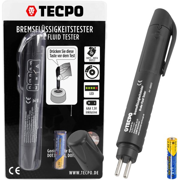 TECPO Elektronischer Bremsflüssigkeitstester