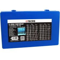 TECPO O-Ring Gummidichtungsringe Sortiment 419-tlg. Gummi Dichtung