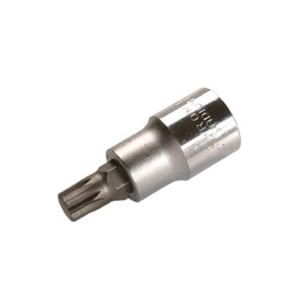 BGS Bit-Einsatz 12,5 (1/2), Innenvielzahn, 53 mm lang, M10