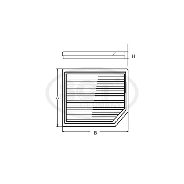 SAK158 Filter, Innenraumluft für Mercedes-Benz C-Klasse CLK CLC