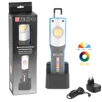 TECPO Werkstattlampe LED Lampe mit Farbanpasung | COLOUR...
